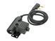 Гарнитура кнопка M51 PTT KENWOOD EARMOR для страйкбола WZ113-BK-KEN_BR фото 5