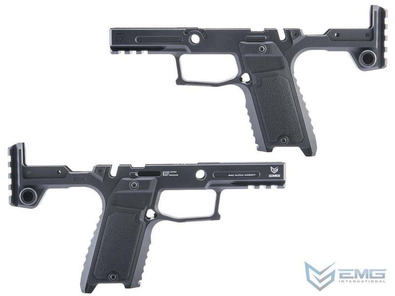 Комплект-шасси Strike Industries SMC ALPHA Carbine для P320 / M17 GBB &mdash; чёрный &mdash; EMG 100822_evk фото