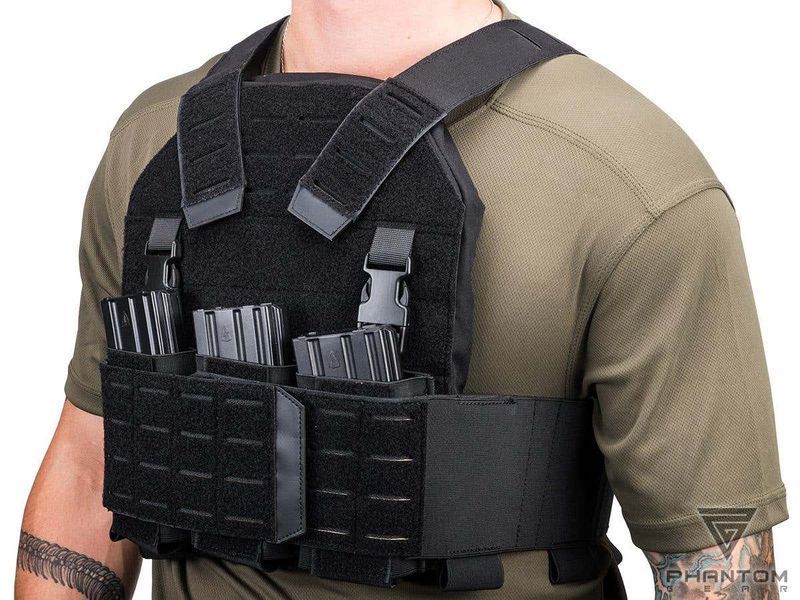 Плейт-керієр Phantom Gear "Reaper" Tactical &mdash; чорний 126112_evk фото