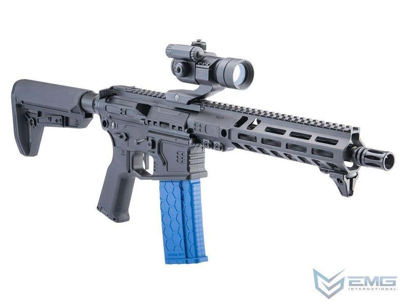 Магазин Mid-Cap EMG Hexmag на 230 куль для реплік M4 / M16 AEG &mdash; синій 24838_evk фото