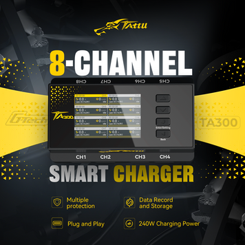 Tattu TA300 8 каналів Smart зарядний пристрій з G-Tech TA300_gs фото
