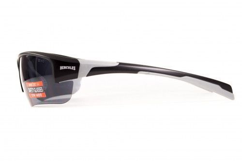Окуляри захисні Global Vision Hercules-7 (gray) чорні 1ГЕР7-20 фото