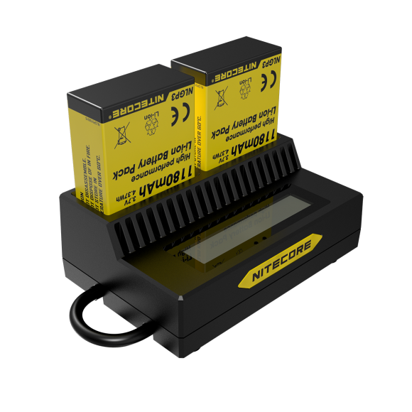 Зарядное устройство Nitecore UGP3 для GoPro Hero 3 (AHDBT- 302/301/201) 6-1162 фото