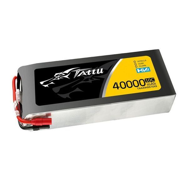 Tattu 40000mAh 6S 10C 22.8V HV Lipo акумулятор з роз&rsquo;ємом AS150+AS150 TAA40K6S10ASA_gs фото