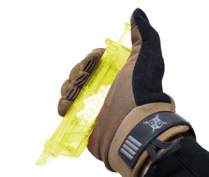 Лоадер Guerilla Tactical 100 BB для страйкбольних кульок, Yellow GT-PLN-0402-ZLT_BR фото