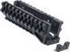 Цевьё LCT Z Series ZB-11 с планками для AK AEG / GBB &mdash; чёрное 14965_evk фото 5