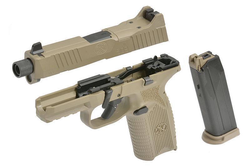 Страйкбольный пистолет Cybergun FN 509 GBB Tan C006TAN_tw фото