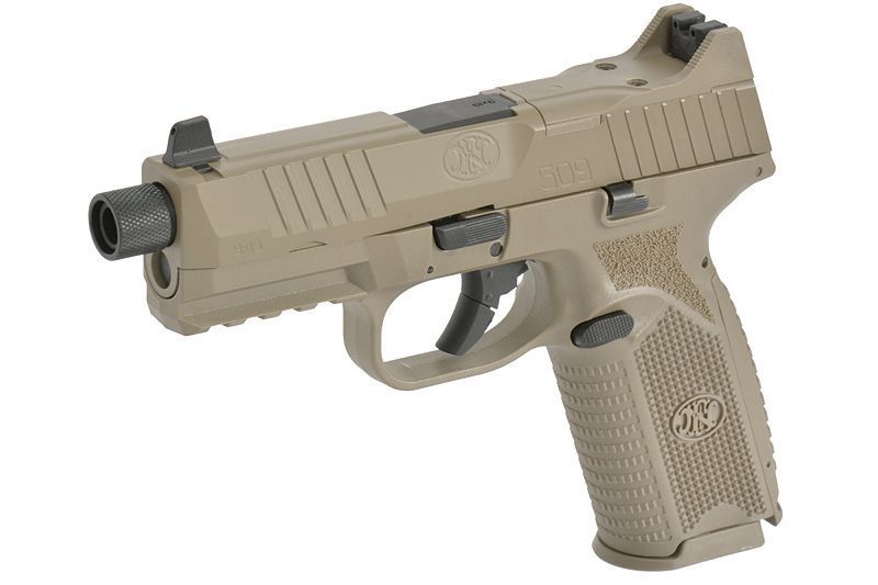 Страйкбольный пистолет Cybergun FN 509 GBB Tan C006TAN_tw фото