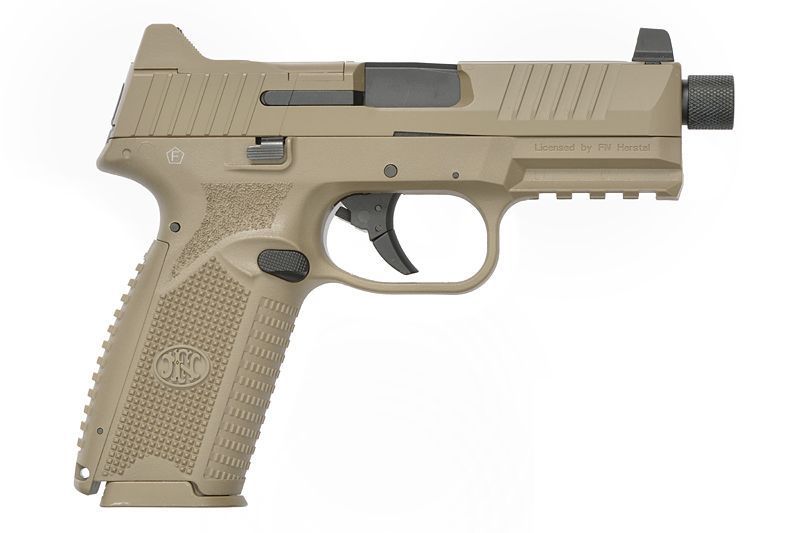 Страйкбольный пистолет Cybergun FN 509 GBB Tan C006TAN_tw фото
