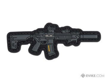 Нашивка Armory Collection HK416 &mdash; серый &mdash; Evike 10674_evk фото