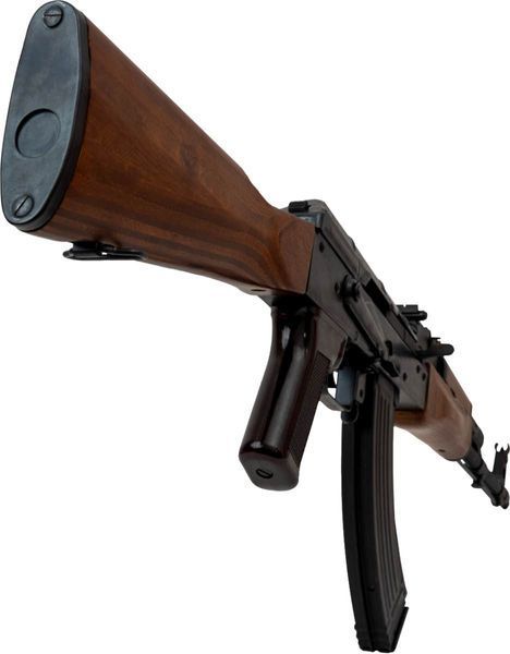 Автомат Cybergun / Bolt Kalashnikov AKM BRSS EBB AEG &mdash; чорний, дерево 120971_evk фото
