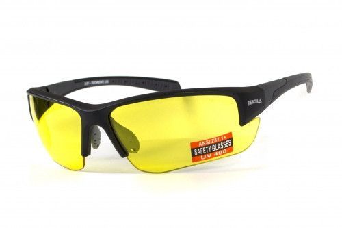 Окуляри захисні Global Vision Hercules-7 (yellow) жовті 1ГЕР7-30 фото