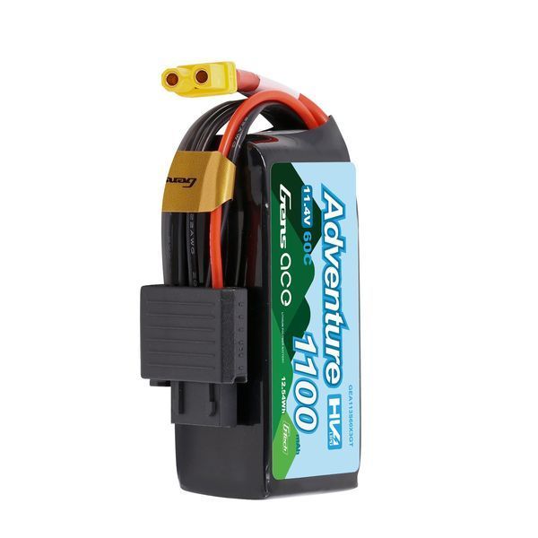 Gens ace Adventure G-Tech 1100mAh 3S1P 11.4V 60C High Voltage Lipo акумулятор XT30 GEA113S60X3GT_gs фото