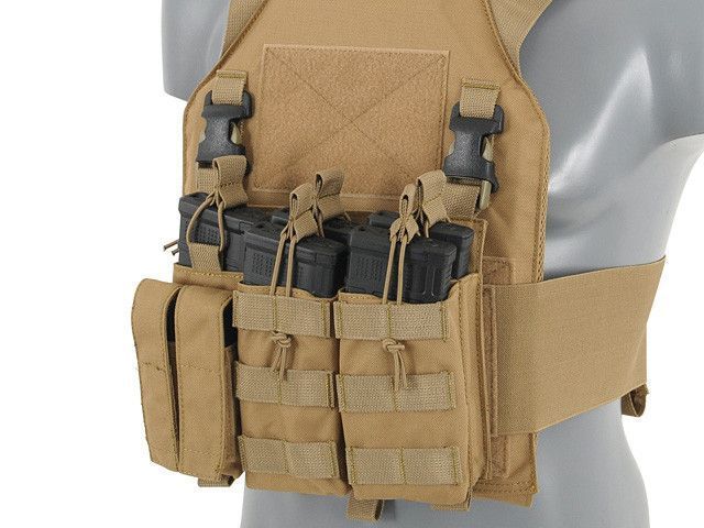 Тройной подсумок Buckle Up для магазинов 5.56/9mm - Мультикам (Multicam) [8FIELDS] M51613202-TAN фото