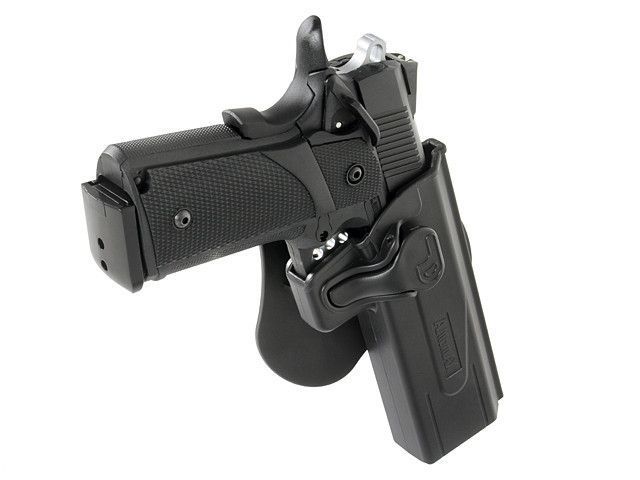 Кобура страйкбольна для Hi-Capa &mdash; Black [Amomax] AM-HCPG2 фото