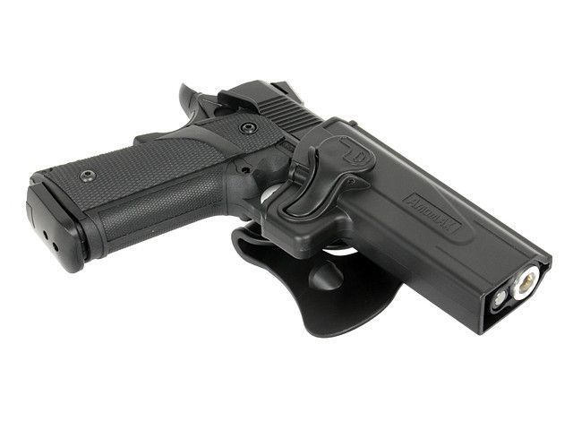 Кобура страйкбольна для Hi-Capa &mdash; Black [Amomax] AM-HCPG2 фото