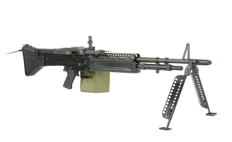 Страйкбольна репліка важкого кулемета M60 H.M.G. [A&K] M60_tw фото