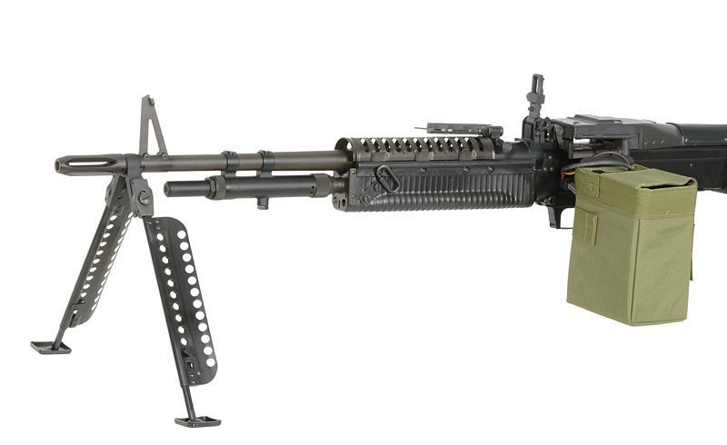Страйкбольна репліка важкого кулемета M60 H.M.G. [A&K] M60_tw фото