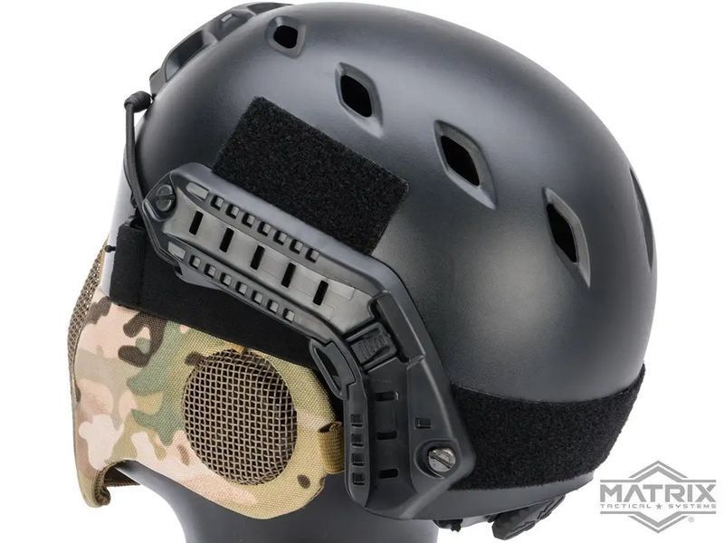 Сітчаста маска Matrix Carbon Striker із захистом вух, Multicam 78049_BR фото