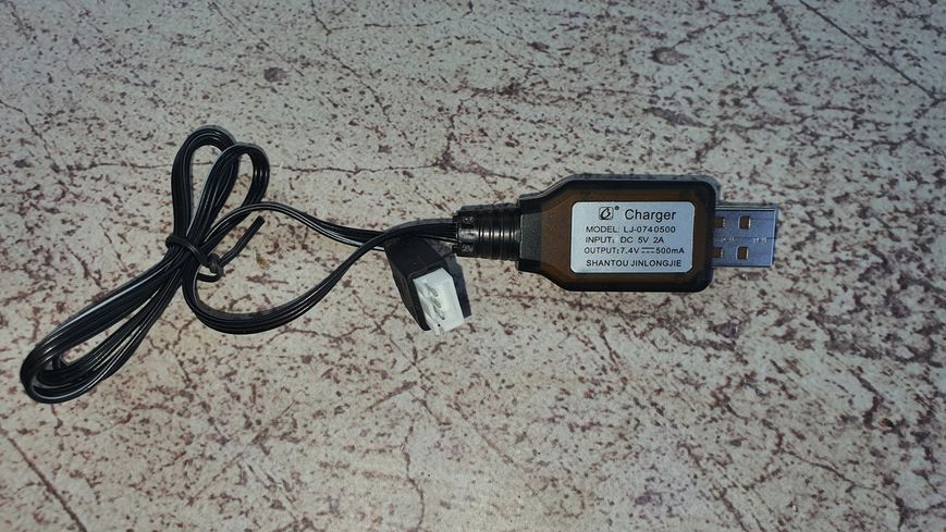 Зарядное устройство USB через балансир для АКБ LiPo и Li-ion 7.4v (2S) [AirsoftParts] (для страйкбола) USB-LiPo-7-4 фото