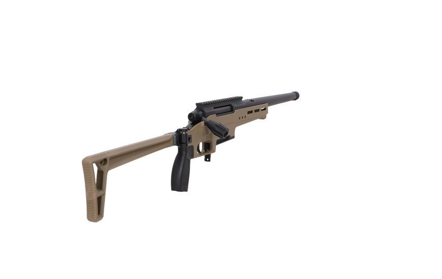 Гвинтівка снайперська страйкбольна Silverback TAC-41LL-S (складний приклад, болтова) &mdash; Flat Dark Earth SVB-03-049433_gf фото