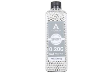 Страйкбольні кулі Arcturus RS SPORT Match Grade 0.20g BBs 3000 pcs bottle White 34203 фото