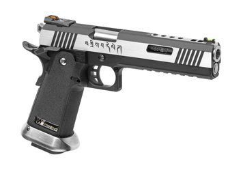 Hi-Capa 6 Force A Silver Barrel Full Metal GBB 9010109260220_tmh фото