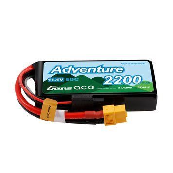Gens ace Adventure G-Tech 2200mAh 3S1P 11.1V 60C Lipo акумулятор XT60 GEA223S60X6SGT_gs фото
