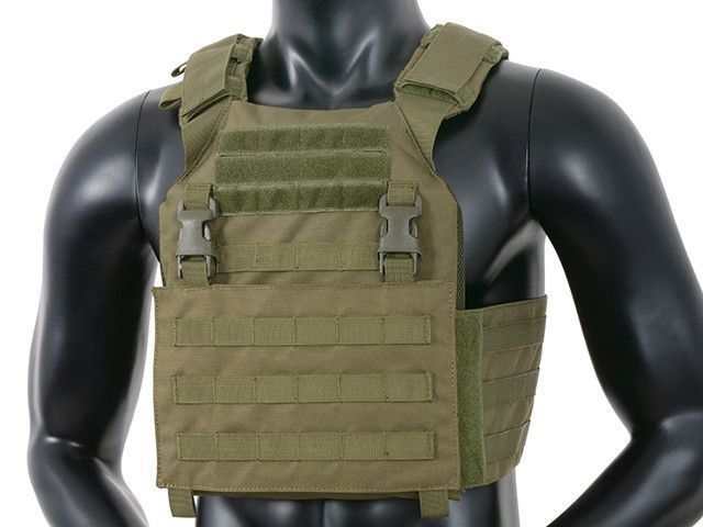 Штурмовая плитоноска с камербандом Buckle Up Assault Plate Carrier - Олива (Olive) [8FIELDS] (для страйкбола) M51611051-1-OD фото