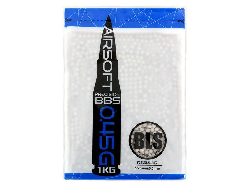 Шарики BLS PRECISION BB PELLETS 0.45g 2222шт 1kg bls-045-2222 фото
