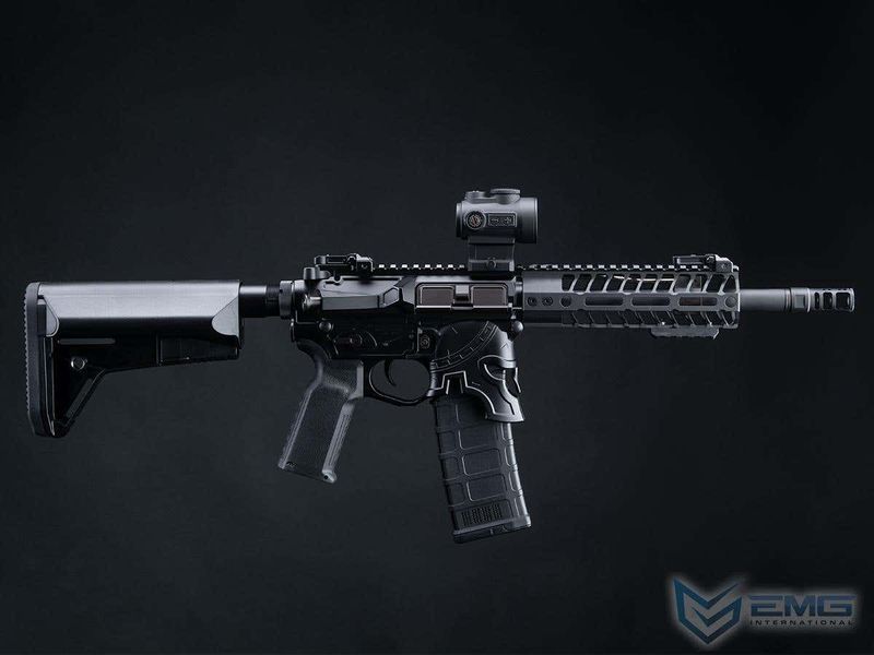 Автомат Spike's Tactical Rare Breed Spartan 7" PDW M4 AEG &mdash; чорний &mdash; EMG / Cyma 100579_evk фото