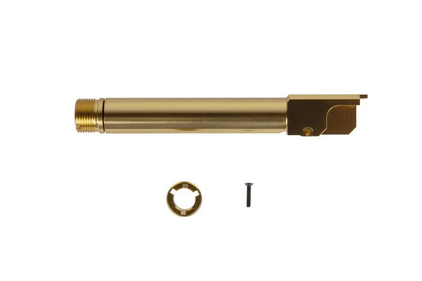 Зовнішній ствол G19 Gen4 &laquo;2 Way Fixed&raquo; (без віддачі) - Золотий NBA-09-037537_gf фото
