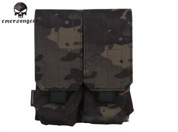 Двойная кобура MOLLE для магазинов M4 LBT Style Emerson EM9026MCBK_ct фото