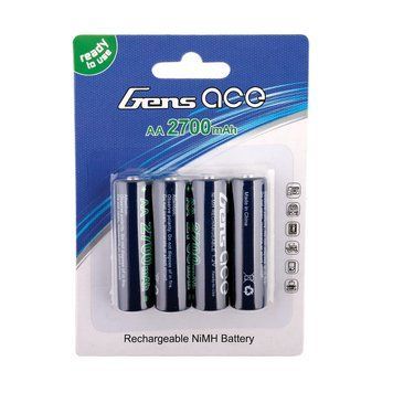 Gens Ace AA NIMH 2700mAh 1.2V акумулятор (4pcs) GEANM27001S2A_gs фото