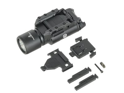 Тактический фонарик пистолетный X300 - Black [WADSN] WD04004-BK фото