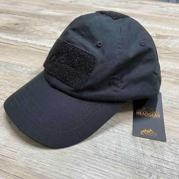 Helikon - Tactical Cap - Black - CZ-BBC-PR-01 (для страйкболу) 13629 фото