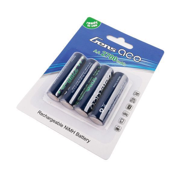Gens Ace AA NIMH 2700mAh 1.2V акумулятор (4pcs) GEANM27001S2A_gs фото
