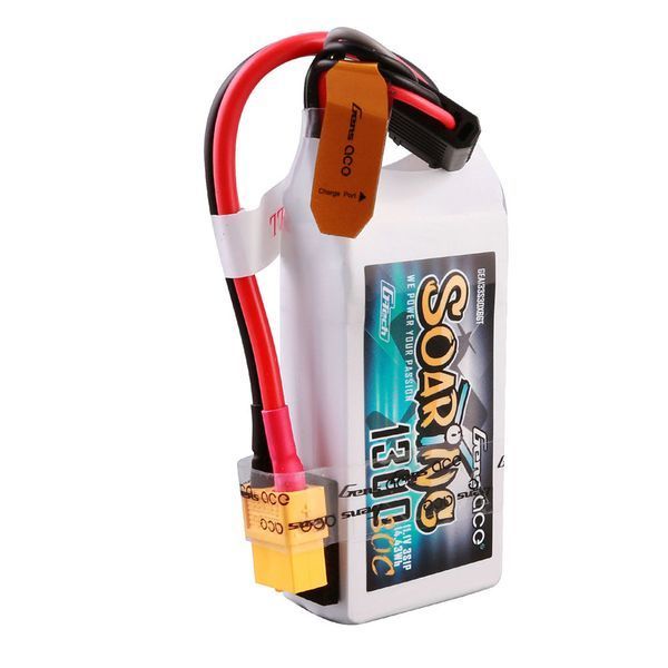 Gens ace G-Tech Soaring 1300mAh 11.1V 30C 3S1P Lipo акумулятор Pack with XT60 Plug GEA133S30X6GT_gs фото