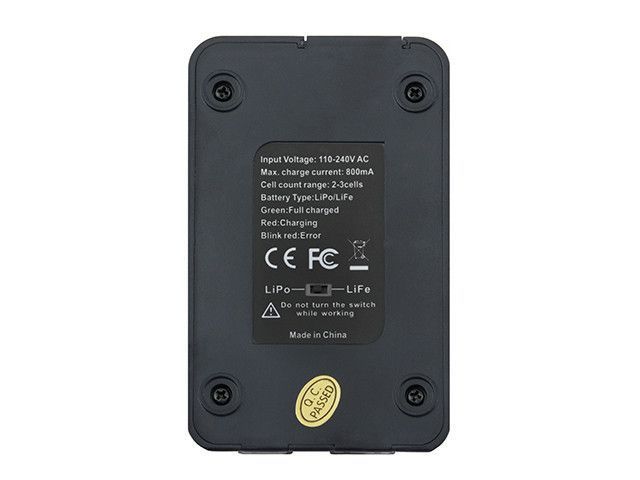 Зарядний пристрій V3+ для акумуляторів LiPo/LiFe [IPower] (для страйкболу) IP-V3CHARGER_BR фото