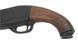 Дробовик S&T M870 Type цельнометаллический тренировочный на пружине для страйкбола &mdash; короткий ствол / чёрный / деревянные накладки 53542_evk фото 3