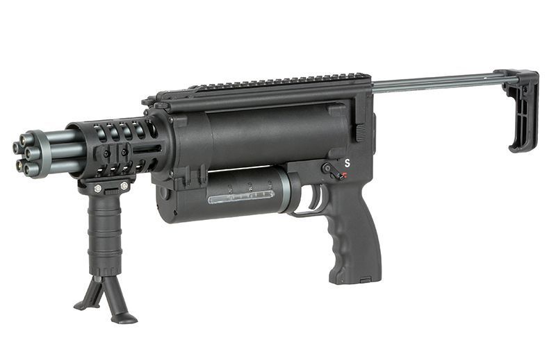 Репліка кулемета WE23-MINI Compact Rotary Minigun-Style [WELL] WE23-MINI_tw фото