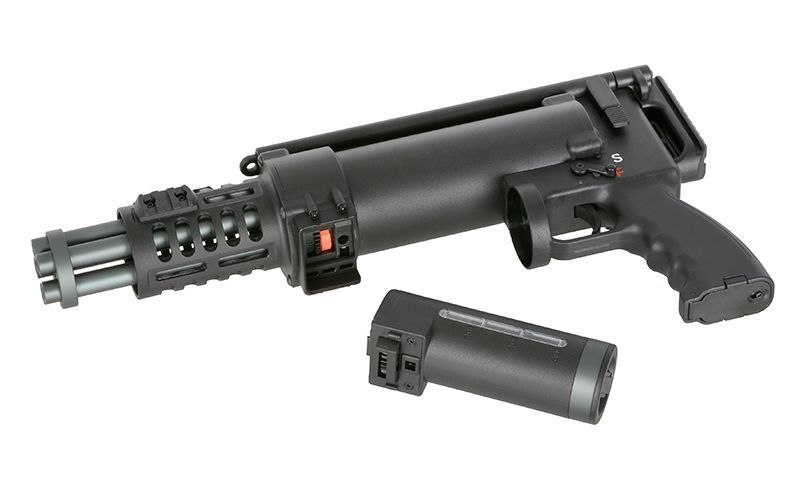 Репліка кулемета WE23-MINI Compact Rotary Minigun-Style [WELL] WE23-MINI_tw фото