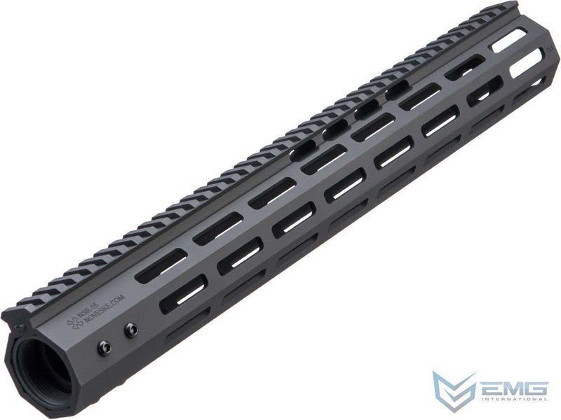 Цевьё EMG Noveske NSR Gen 4 RIS M-LOK для страйкбольных AEG серии M4 &mdash; 15" / чёрное 13191_evk фото