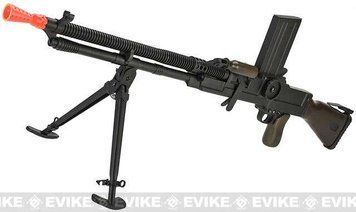 Кулемет ZB-30 / ZB-26 AEG &mdash; Black & Real Wood &mdash; Matrix / Snow Wolf 48033_evk фото