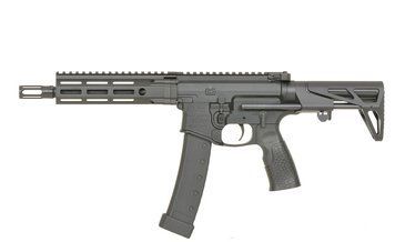 Газова репліка гвинтівки Daniel Defense PCC PDW MWS GBB - Чорна (Black) [EMG] G105A-04 BK_tw фото