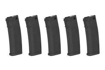 Набор магазинов Specna Arms S-Mag Mid-Cap 125 BB для M4/M16, 5 шт., Tan SPE-05-025718_BR фото