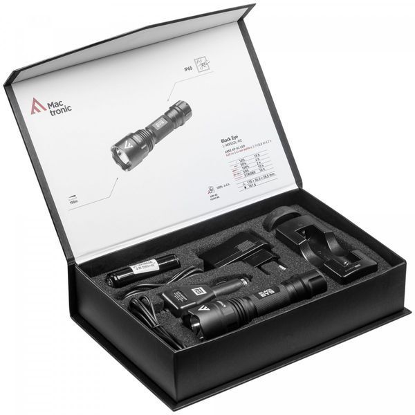 Тактический фонарь Mactronic Black Eye 420 Usb 6968 фото