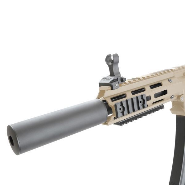 Автомат King Arms PDW 9 SBR AEG із глушником M-LOK &mdash; Dark Earth 94434_evk фото