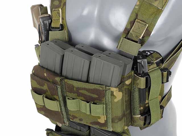 Нагрудник (Chest Rig) Micro MK3 - Чорний [EM] EM2961BK_tw фото