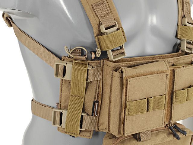 Нагрудник (Chest Rig) Micro MK3 &ndash; Койот / Coyote Brown [EM] EM2961CB_tw фото